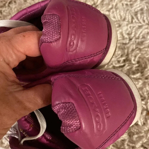 Coach sneakers size 6 - Picture 4 of 6